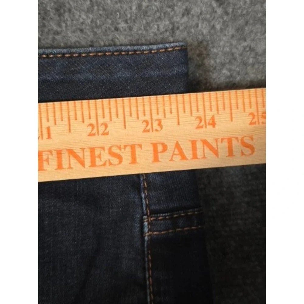 Lane Bryant Straight Tighter Tummy Technology Denim Jeans Dark Wash Sz 26 R Plus - Picture 7 of 10